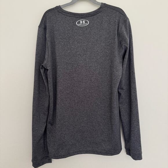Under Armour Dri Fit 'Schenectady Chargers' Long Sleeve Tee in Gray - Picture 5 of 6